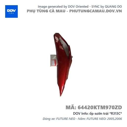 ốp sườn trái *R313C* — 64420KTM970ZD