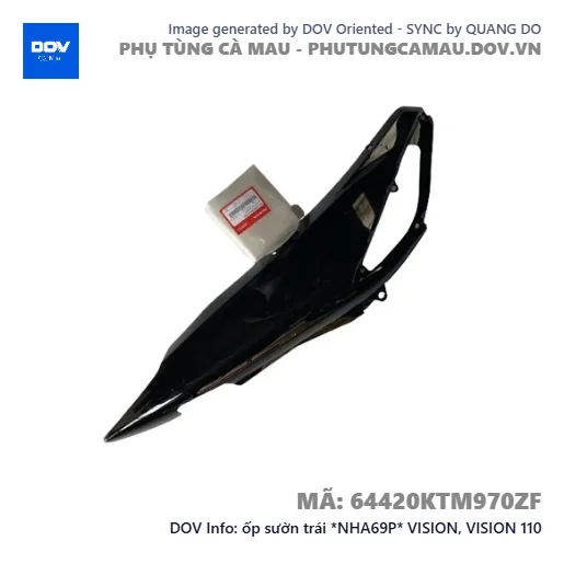 ốp sườn trái *NHA69P* VISION, VISION 110 — 64420KTM970ZF