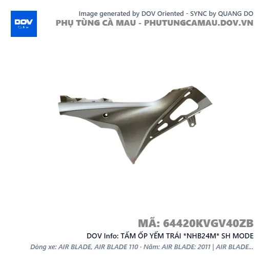 TẤM ỐP YẾM TRÁI *NHB24M* SH MODE — 64420KVGV40ZB