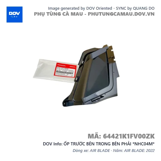 ỐP TRƯỚC BÊN TRONG BÊN PHẢI *NHC04M*  — 64421K1FV00ZK