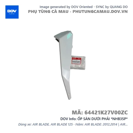 ỐP SÀN DƯỚI PHẢI *NHB35P*  — 64421K27V00ZC