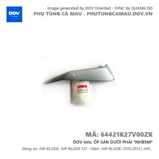 ỐP SÀN DƯỚI PHẢI *NHB5M*  — 64421K27V00ZK