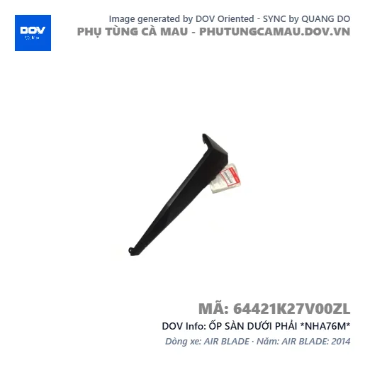 ỐP SÀN DƯỚI PHẢI *NHA76M*  — 64421K27V00ZL