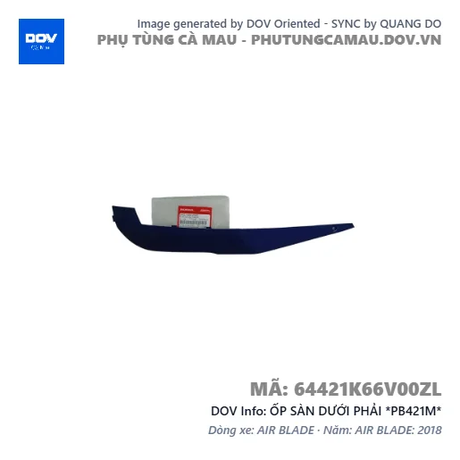 ỐP SÀN DƯỚI PHẢI *PB421M*  — 64421K66V00ZL