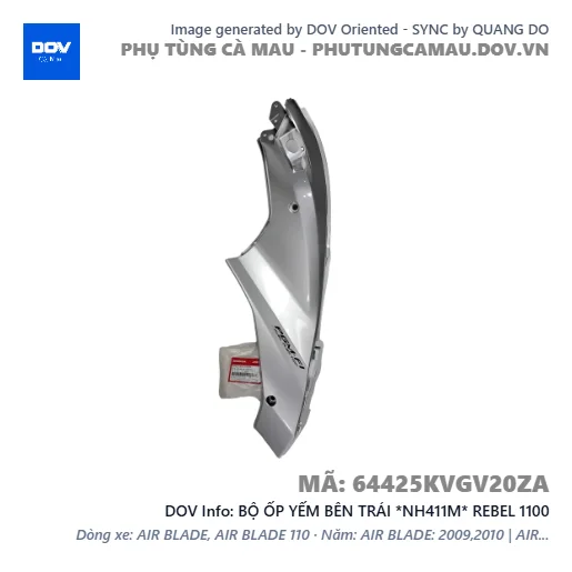 BỘ ỐP YẾM BÊN TRÁI *NH411M* REBEL 1100 — 64425KVGV20ZA