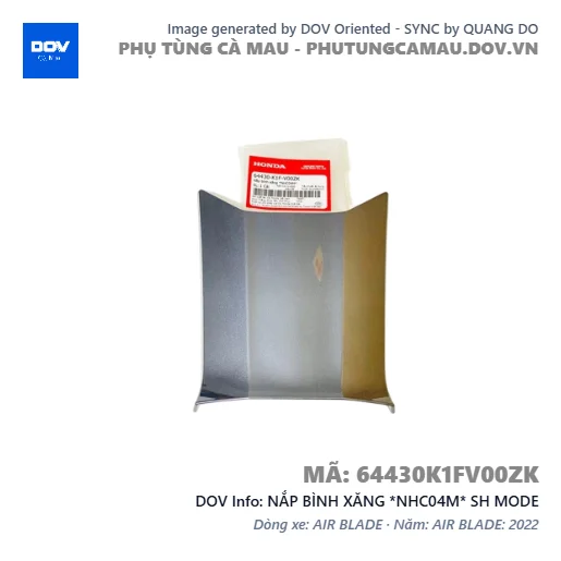 NẮP BÌNH XĂNG *NHC04M* SH MODE — 64430K1FV00ZK