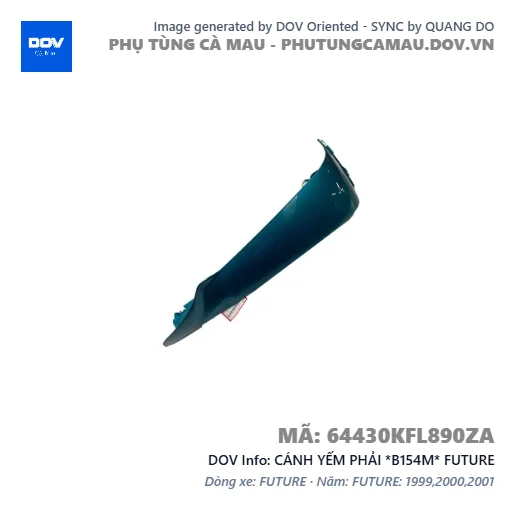 CÁNH YẾM PHẢI *B154M* FUTURE — 64430KFL890ZA