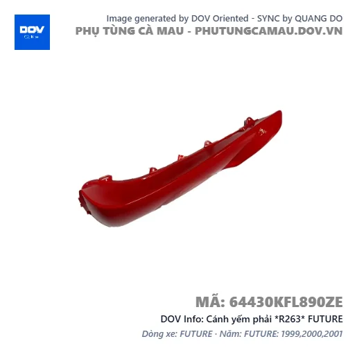 Cánh yếm phải *R263* FUTURE — 64430KFL890ZE