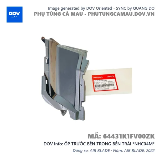 ỐP TRƯỚC BÊN TRONG BÊN TRÁI *NHC04M*  — 64431K1FV00ZK