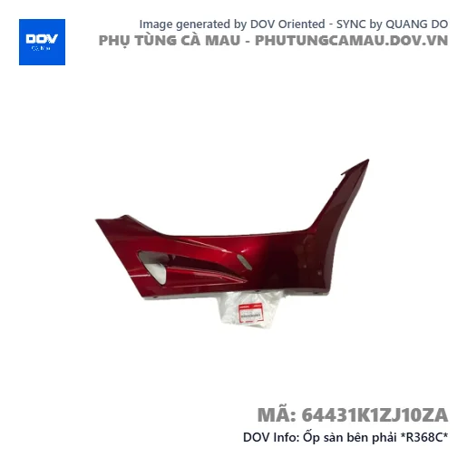 Ốp sàn bên phải *R368C*  — 64431K1ZJ10ZA