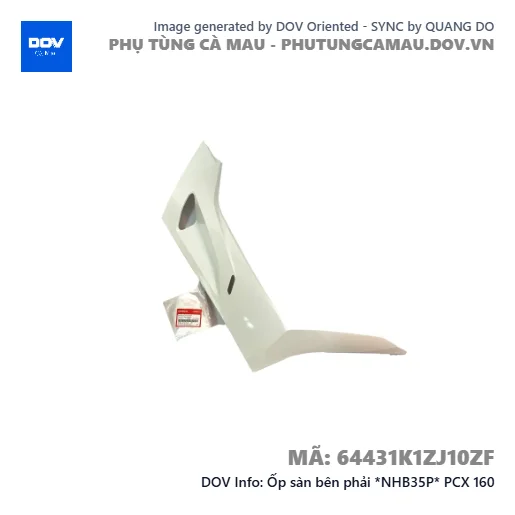 Ốp sàn bên phải *NHB35P* PCX 160 — 64431K1ZJ10ZF