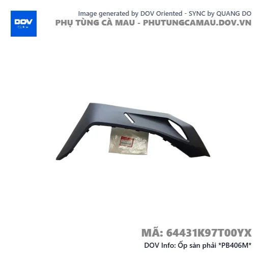 Ốp sàn phải *PB406M*  — 64431K97T00YX