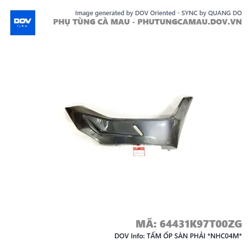 TẤM ỐP SÀN PHẢI *NHC04M*  — 64431K97T00ZG