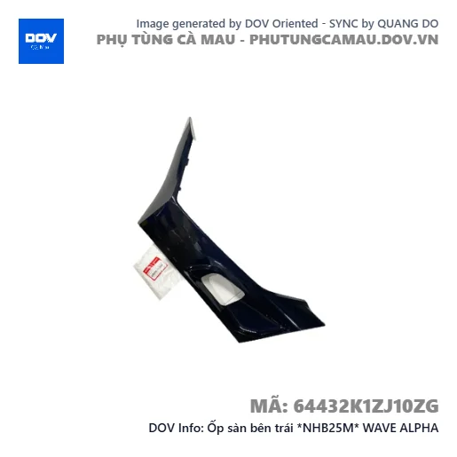 Ốp sàn bên trái *NHB25M* WAVE ALPHA — 64432K1ZJ10ZG