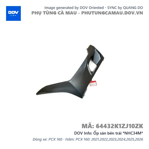 Ốp sàn bên trái *NHC34M*  — 64432K1ZJ10ZK