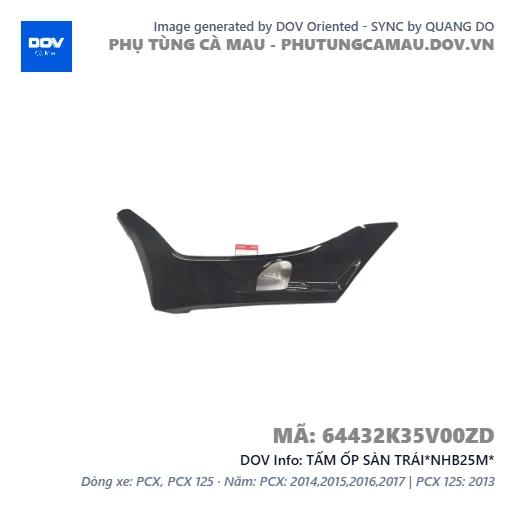 TẤM ỐP SÀN TRÁI*NHB25M*  — 64432K35V00ZD