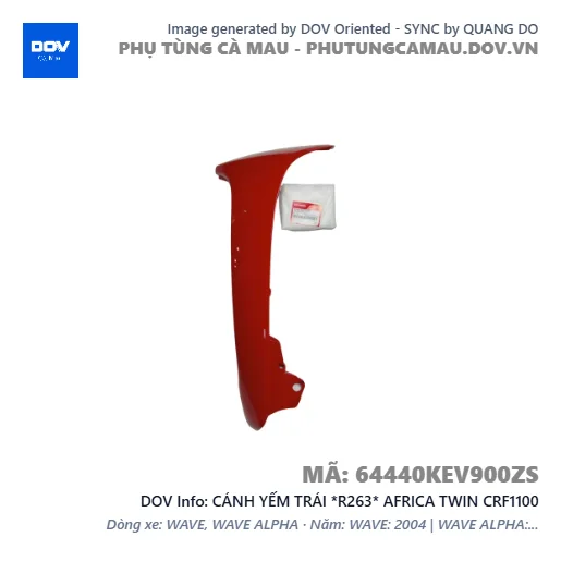 CÁNH YẾM TRÁI *R263* AFRICA TWIN CRF1100 — 64440KEV900ZS