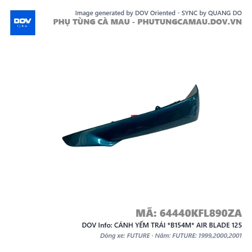 CÁNH YẾM TRÁI *B154M* AIR BLADE 125 — 64440KFL890ZA