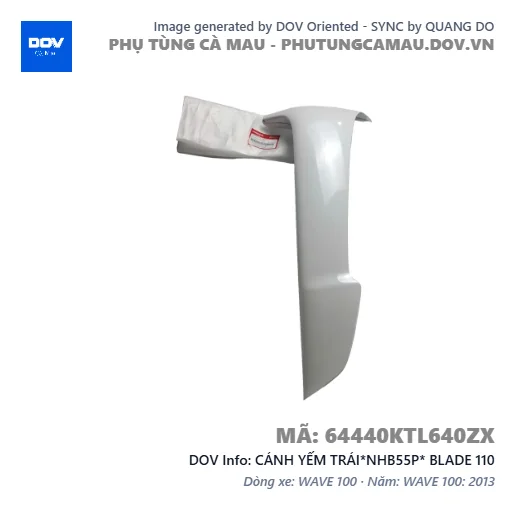 CÁNH YẾM TRÁI*NHB55P* BLADE 110 — 64440KTL640ZX