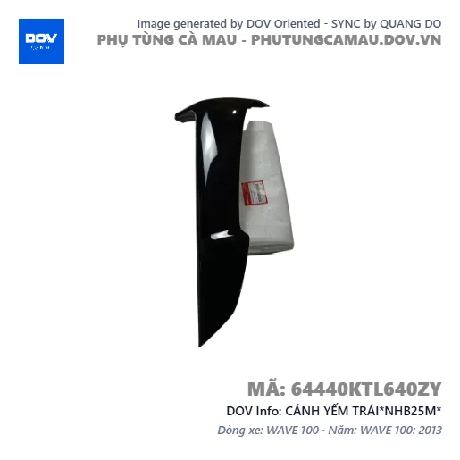 CÁNH YẾM TRÁI*NHB25M*  — 64440KTL640ZY