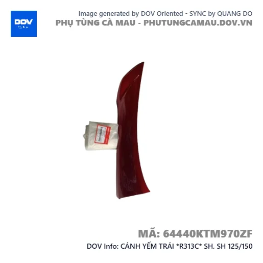CÁNH YẾM TRÁI *R313C* SH, SH 125/150 — 64440KTM970ZF