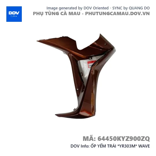 ỐP YẾM TRÁI *YR303M* WAVE — 64450KYZ900ZQ