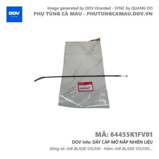 DÂY CÁP MỞ NẮP NHIÊN LIỆU  — 64455K1FV01