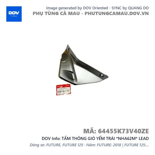 TẤM THÔNG GIÓ YẾM TRÁI *NHA62M* LEAD — 64455K73V40ZE