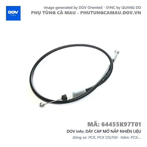 DÂY CÁP MỞ NẮP NHIÊN LIỆU — 64455K97T01