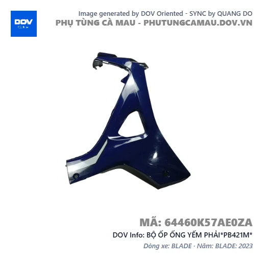 BỘ ỐP ỐNG YẾM PHẢI*PB421M*  — 64460K57AE0ZA