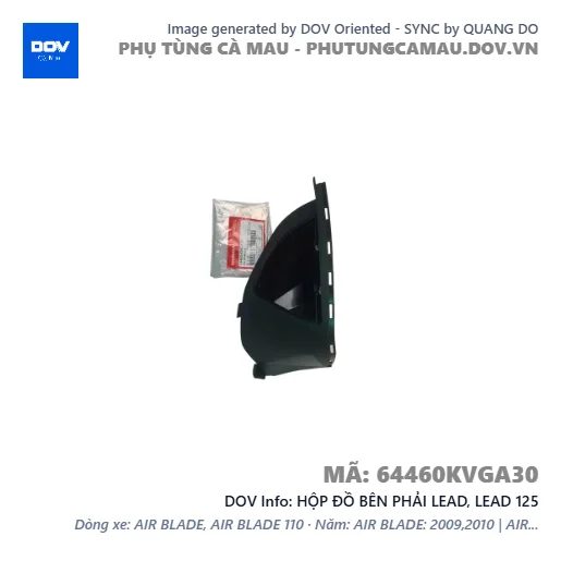HỘP ĐỒ BÊN PHẢI LEAD, LEAD 125 — 64460KVGA30