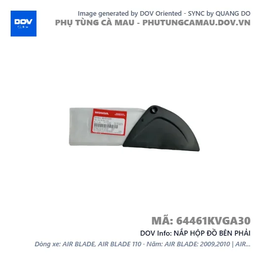 NẮP HỘP ĐỒ BÊN PHẢI — 64461KVGA30