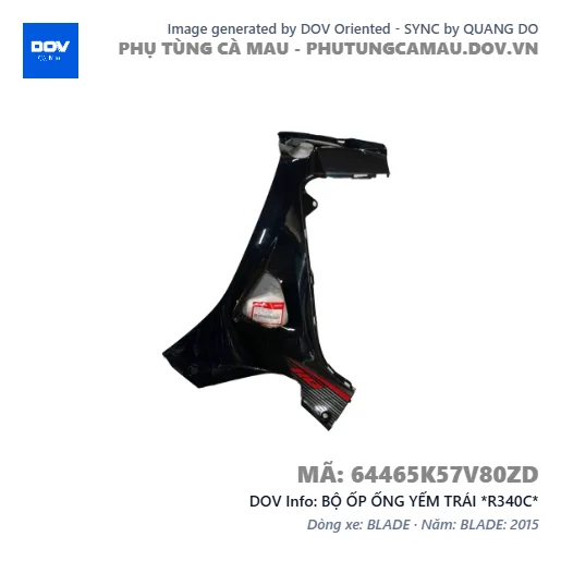 BỘ ỐP ỐNG YẾM TRÁI *R340C*  — 64465K57V80ZD