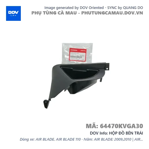 HỘP ĐỒ BÊN TRÁI  — 64470KVGA30