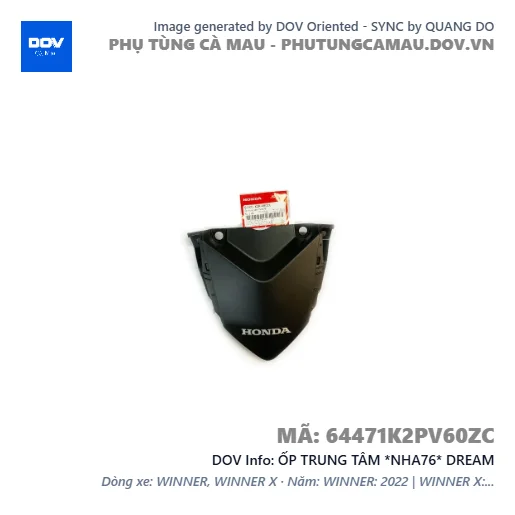 ỐP TRUNG TÂM *NHA76* DREAM — 64471K2PV60ZC