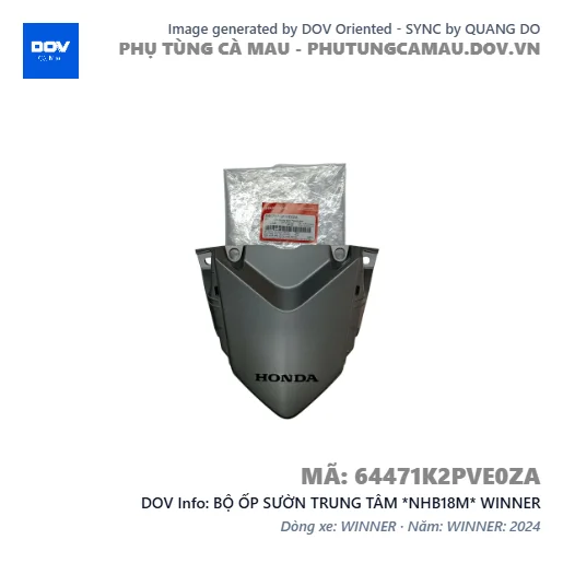 BỘ ỐP SƯỜN TRUNG TÂM *NHB18M* WINNER — 64471K2PVE0ZA
