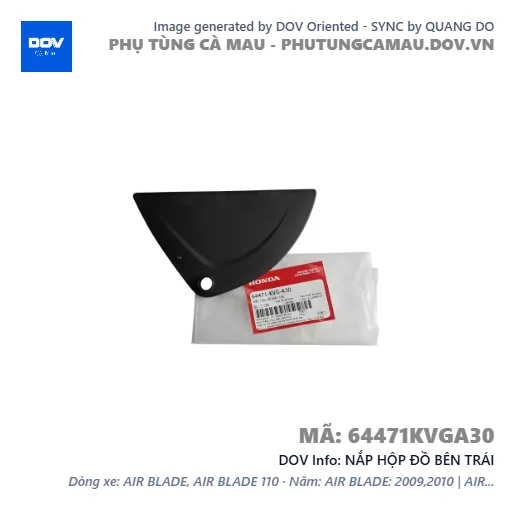NẮP HỘP ĐỒ BÊN TRÁI — 64471KVGA30