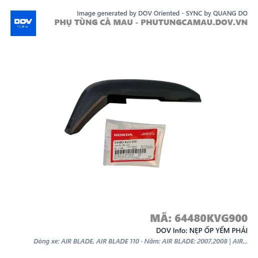 NẸP ỐP YẾM PHẢI  — 64480KVG900