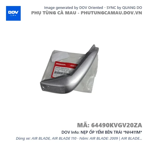 NẸP ỐP YẾM BÊN TRÁI *NH411M*  — 64490KVGV20ZA