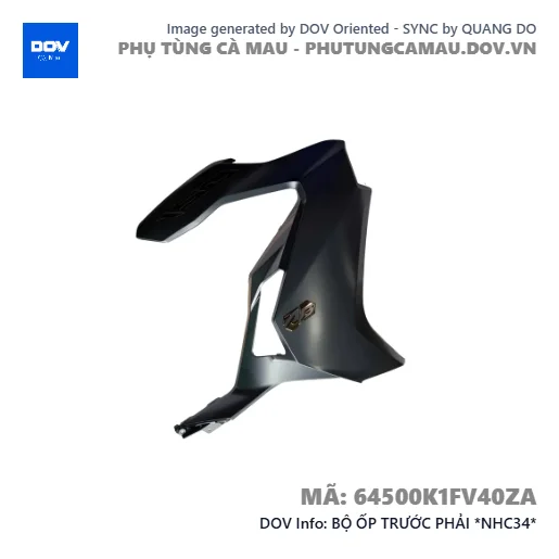 BỘ ỐP TRƯỚC PHẢI *NHC34*  — 64500K1FV40ZA