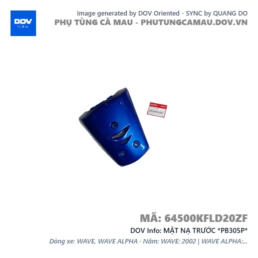 MẶT NẠ TRƯỚC *PB305P* — 64500KFLD20ZF