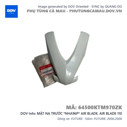 MẶT NẠ TRƯỚC *NHA96P* AIR BLADE, AIR BLADE 110 — 64500KTM970ZK