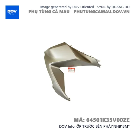 ỐP TRƯỚC BÊN PHẢI*NHB18M*  — 64501K35V00ZE