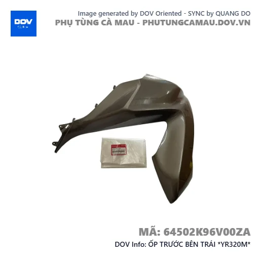 ỐP TRƯỚC BÊN TRÁI *YR320M*  — 64502K96V00ZA