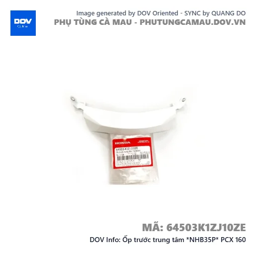 Ốp trước trung tâm *NHB35P* PCX 160 — 64503K1ZJ10ZE