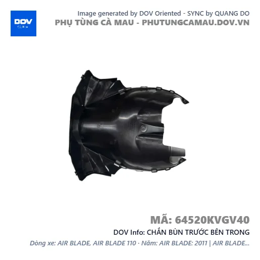 CHẮN BÙN TRƯỚC BÊN TRONG  — 64520KVGV40