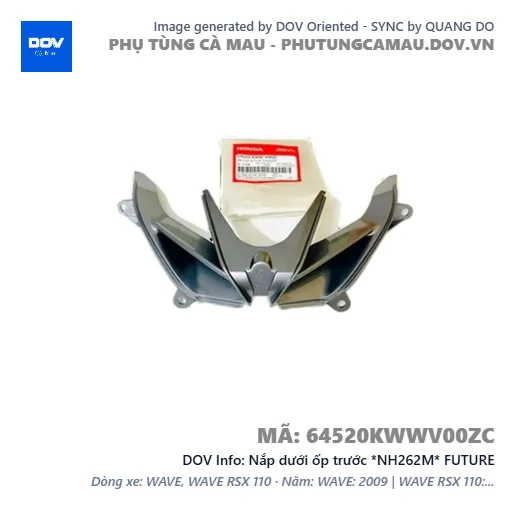 Nắp dưới ốp trước *NH262M* FUTURE — 64520KWWV00ZC