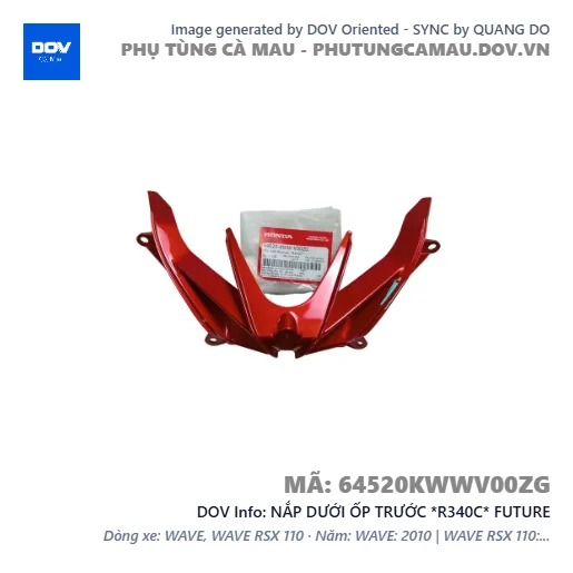 NẮP DƯỚI ỐP TRƯỚC *R340C* FUTURE — 64520KWWV00ZG