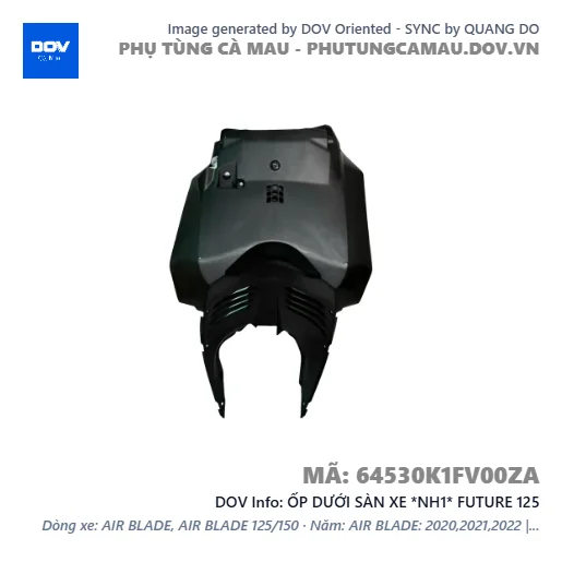 ỐP DƯỚI SÀN XE *NH1* FUTURE 125 — 64530K1FV00ZA