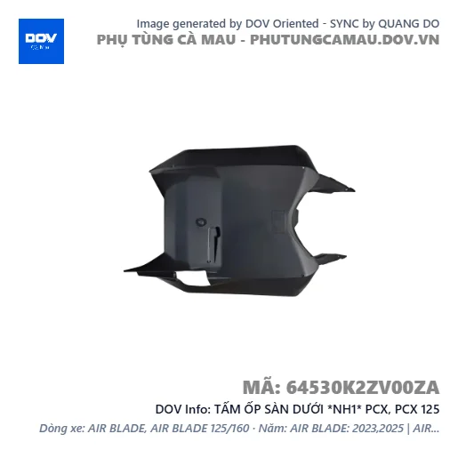 TẤM ỐP SÀN DƯỚI *NH1* PCX, PCX 125 — 64530K2ZV00ZA